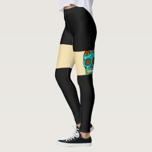 Suiker Schedel Leggings