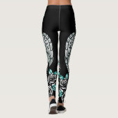 Suiker schedel leggings (Achterkant)