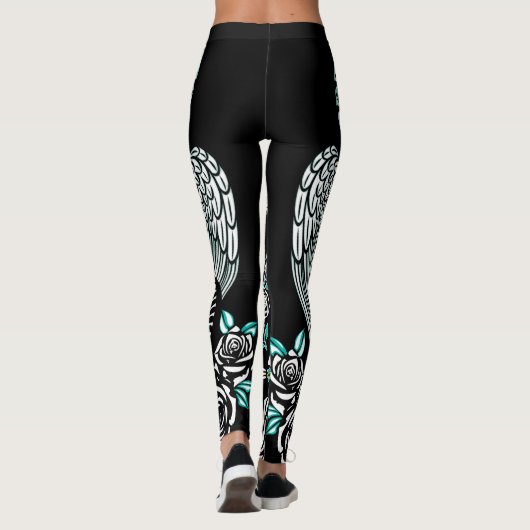 Suiker schedel leggings (Achterkant)