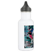 Suiker schedel met Rozen Waterfles (Links)