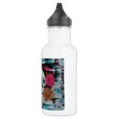 Suiker schedel met Rozen Waterfles (Rechts)