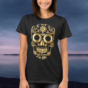 Suiker Schedel Mexicaanse Dag van de Doden Culture T-shirt