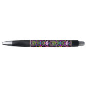 Suiker schedel Neon Roze Pen (Voorkant)
