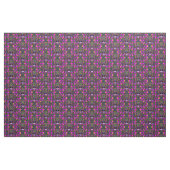 Suiker schedel Neon Roze Stof (Yard (91,4 cm))