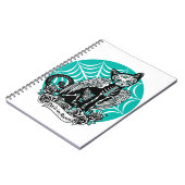 Suiker schedel notitieboek (Linkerzijde)