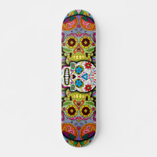 Suiker Schedel Patroon Persoonlijk Skateboard