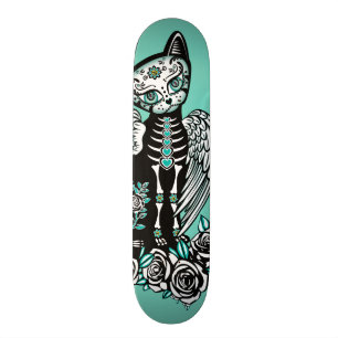 Suiker schedel persoonlijk skateboard