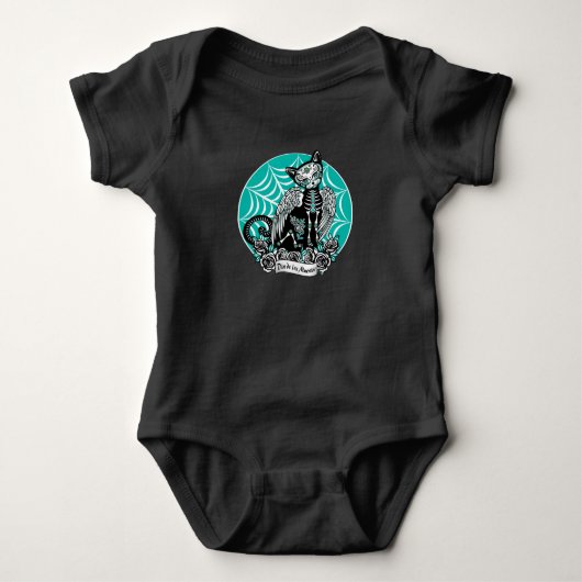 Suiker schedel romper (Voorkant)