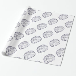 Suiker Schedel Schoonheid Madonna Cadeaupapier