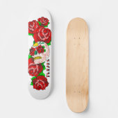 Suiker Schedel Skateboard (Voorkant)