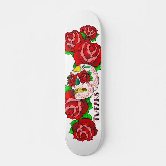 Suiker Schedel Skateboard (Voorkant)