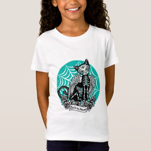Suiker schedel t-shirt (Voorkant)