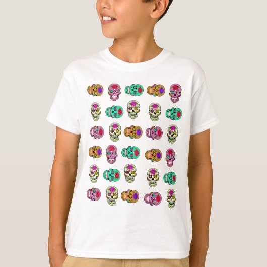 Suiker Schedel T-Shirt (Voorkant)