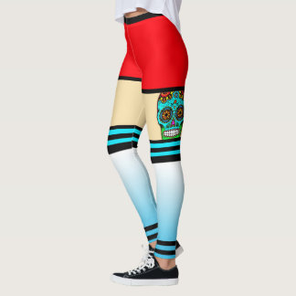 Suiker Schedel Tattoo Leggings