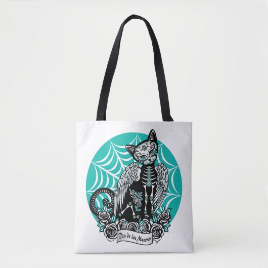 Suiker schedel tote bag (Voorkant)