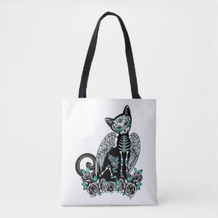 Suiker schedel tote bag