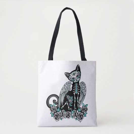 Suiker schedel tote bag (Voorkant)