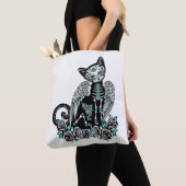 Suiker schedel tote bag (Dichtbij)