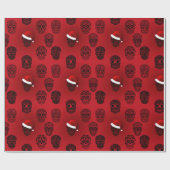Suiker Schedels Cadeaupapier (Vlak)