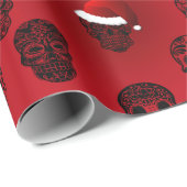 Suiker Schedels Cadeaupapier (Rol Hoek)