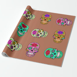 Suiker Schedels Cadeaupapier
