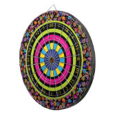 Suiker Schedels Dartbord (Voorkant Rechts)