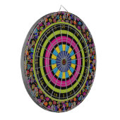 Suiker Schedels Dartbord (Voorkant Links)