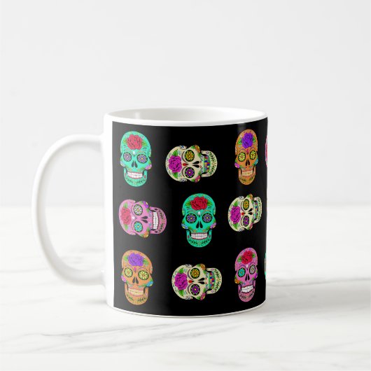 Suiker Schedels  Koffiemok (Links)