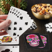 Suiker Schedels Pokerkaarten (Insitu)