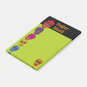 Suiker Schedels Post-it® Notes (Schuin)