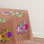 Suiker Schedels Tafelkleed (Voorbeeld)