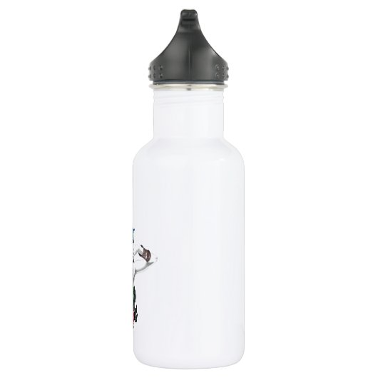 Suiker schedelvrouw met Rozen Waterfles (Rechts)