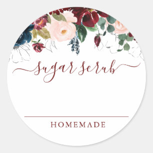 Suiker scrub label
