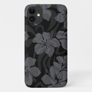 Suiker Shack Hawaiian Hibiscus Black Case-Mate iPhone Case