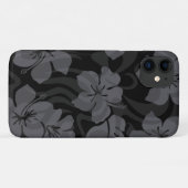 Suiker Shack Hawaiian Hibiscus Black Case-Mate iPhone Case (Achterkant (horizontaal))