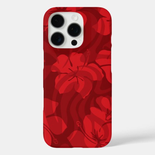 Suiker Shack Hawaiian Hibiscus Red Case-Mate iPhone Case (Achterkant)