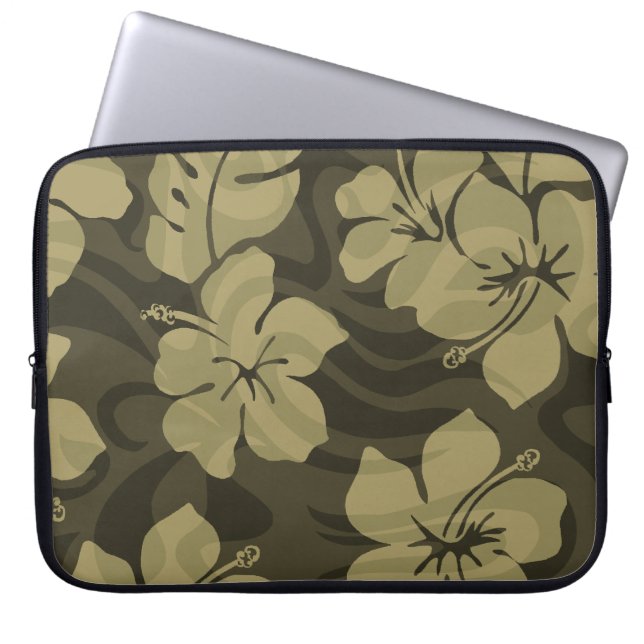 Suiker Shack Hawaiian Neopreen Wetsuit Laptop Sleeve (Voorkant)