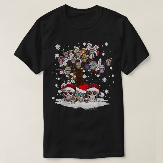 Suiker sinterklaas Lichte decoratie Sneeuw T-shirt (Design voorkant)