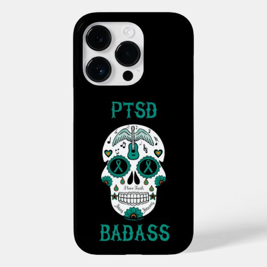 Suiker Skull/Badass...PTSS Case-Mate iPhone Case (Achterkant)