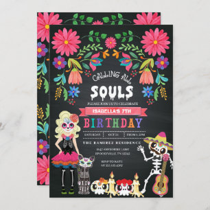 Suiker Skull Day of the Dead Halloween Birthday Kaart