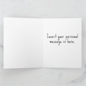 Suiker Skull Dia de La Muerte Halloween Verjaardag Bedankkaart (Binnen)