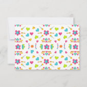 Suiker Skull Dia de La Muerte Halloween Verjaardag Bedankkaart (Achterkant)