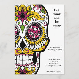 Suiker Skull-feest Kaart