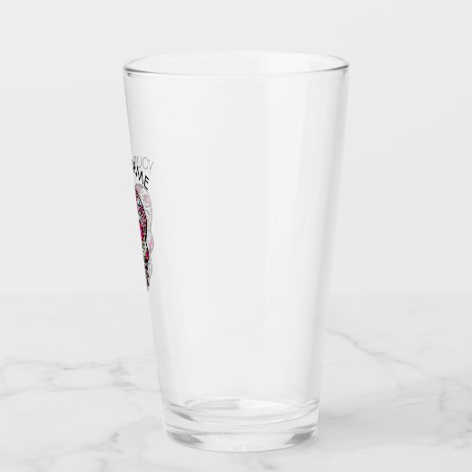 SUIKER SKULL GLASS PINT GLAS (Links)