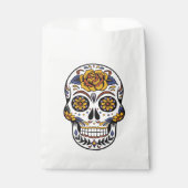 Suiker Skull Halloween Party Bedankzakje (Voorkant)
