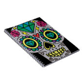 Suiker Skull Kunst, Dag van de Doden Notitieboek (Rechterzijde)