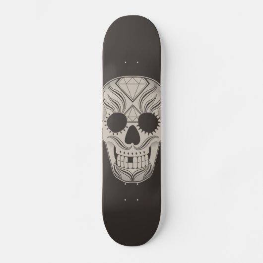 Suiker Skull-skateboard Skateboard (Voorkant)