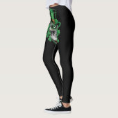 Suiker Skull St Patrick Dag Lucky Shamrock  Leggings (Links)