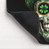 Suiker Skull St Patrick Dag Van De Overheid Muismat (Hoek)