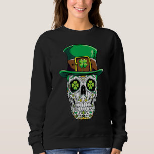 Suiker Skull St Patricks Dag Van De Doden Vrouwen Trui
